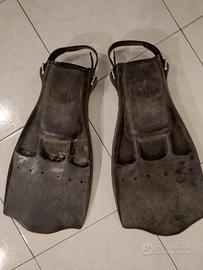 Pinne sub professionali a scarpetta aperta