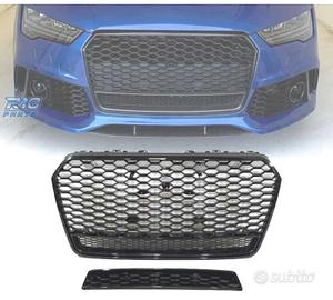 GRIGLIA PER AUDI A7 15-18 LOOK RS7 NERO