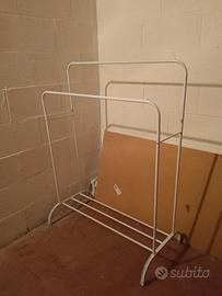 appendiabiti con porta scarpe