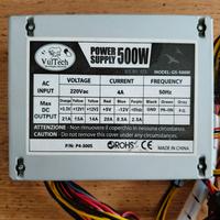 Alimentatore Micro ATX 500W