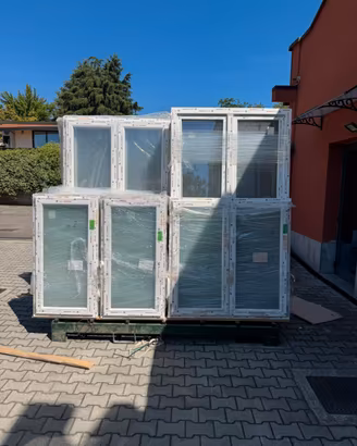Serramenti in pvc Bianco Massa