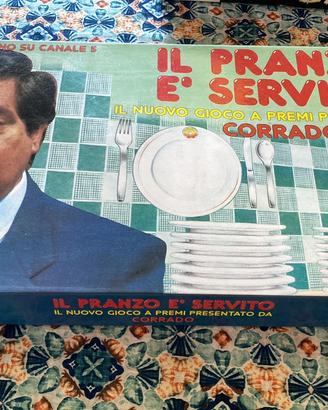 Pranzo è Servito MB 1982 Vintage Completo Raro TOP