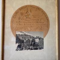 Quadro vintage Coro Rosalpina CAI Bolzano