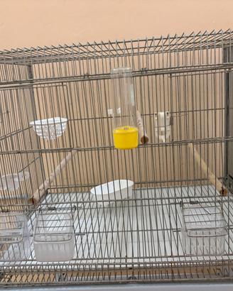 Gabbia con carrello