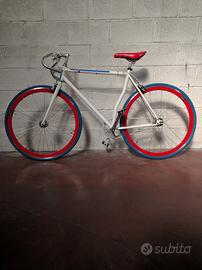 Bici scatto fisso Alpina convertibile single speed