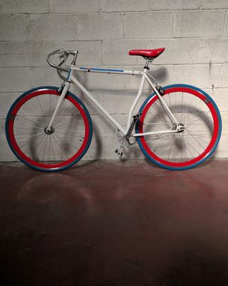 Bici scatto fisso Alpina convertibile single speed
