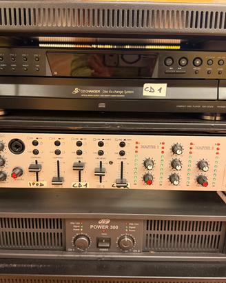 Impianto amolificazione per locale