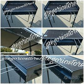 Barbecue tipo pesante artigianale 70x40reg