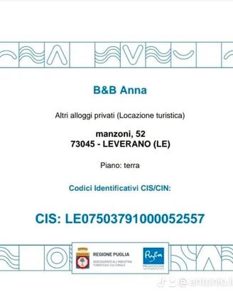 B&B anna leverano
