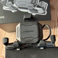 Portatelefono con ricarica Wireless antivibrazioni