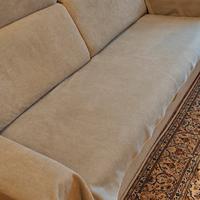 Divano letto azzurro 