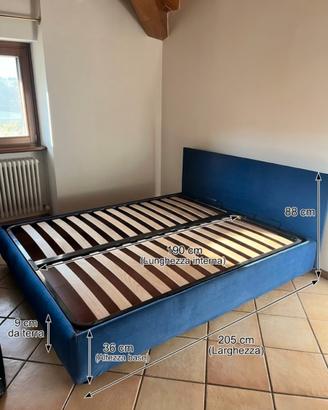 Letto con cassettone