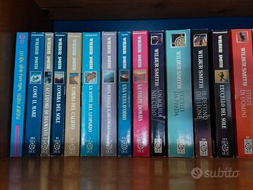 Lotto di 25 romanzi di Wilbur Smith - titoli vari