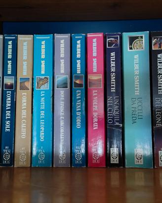 Lotto di 25 romanzi di Wilbur Smith - titoli vari