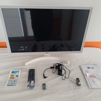 LG TV LED 28" 28TN515V-W –NUOVA, mai usata, BIANCA