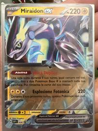 Carta rara Pokemon Miraidon ex