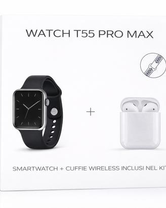 Smart Whatch + Auricolari Wirless bluetooth