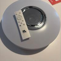 Plafoniera con cassa audio