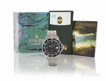 Rolex submariner 16800 a pallettoni 