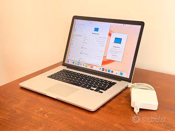MacBook Pro 15” i7 TOP CONS. DOM. MANO + ADOBE