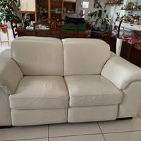 Divano Relax a due posti BIANCO