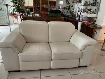 Divano Relax a due posti BIANCO