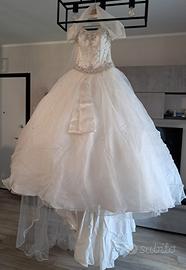 Abito da sposa Ronald Joyce taglia 40 Avorio 