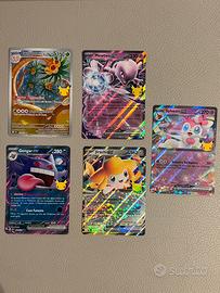 Pokémon 30° Anniversario ITA  Lotto 5 Carte Gengar