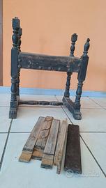 sgabello antico 