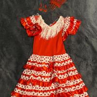 Travestimento SPAGNOLA bambina 2 anni