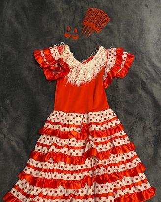 Travestimento SPAGNOLA bambina 2 anni