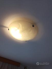 Plafoniere Vintage Vetro Sole