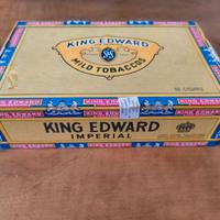 Scatola da collezione vuota di Sigari King Edward