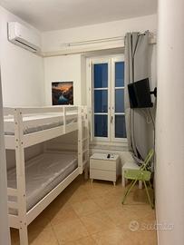 Letto a castello Legno Bianco 