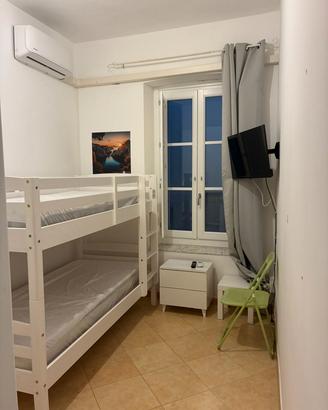 Letto a castello Legno Bianco 