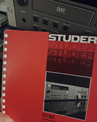 Registratore DAT Studer D780