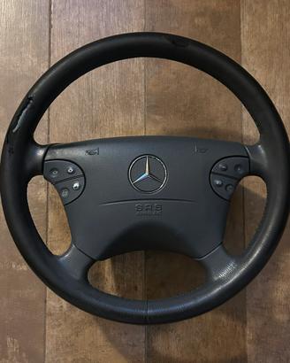 Volante grigio,airbag tasti  Mercedes CLK 230 2000