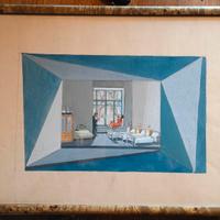 LOTTO TRE DIPINTI ORIGINE RUSSIA Secolo XX