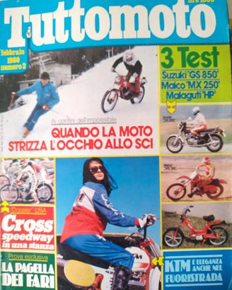 Rivista TUTTOMOTO numero 2 anno 1980