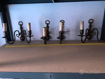 Applique in ottone stile olandese