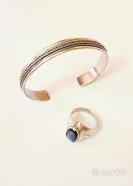 Vintage Bracciale Argento 925