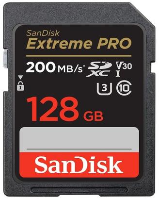 SanDisk 128GB Extreme PRO scheda SDXC