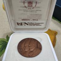 Medaglia celebrativa in bronzo 