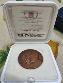 Medaglia celebrativa in bronzo 