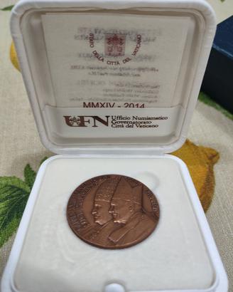 Medaglia celebrativa in bronzo 