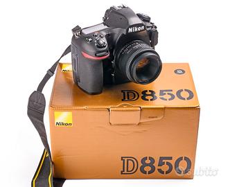 Nikon D850 + 50mm f/1.8D + Accessori