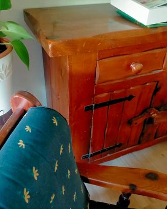 credenza legno massello