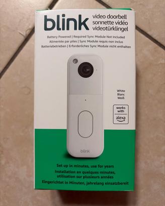 Blink video doorbell videocitofono