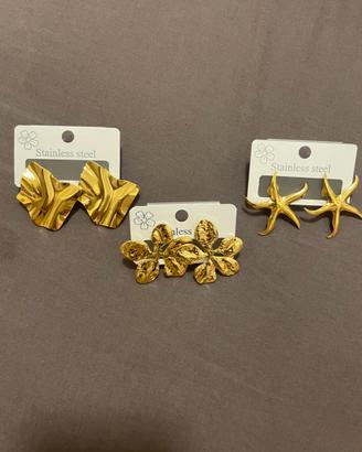 set orecchini