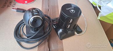 webcam e porta usb